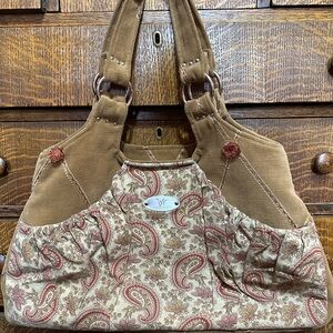 Brown Paisley Women's Bag